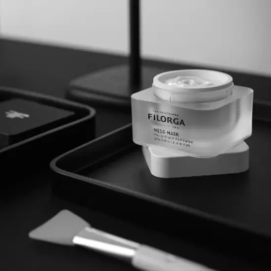 Filorga Paris Meso Mask Pot | Anti Wrinkle Smoothing Radiance | Fine Lines Skin & Face Treatment | Dark Spot Correction (1.69 oz) image {2}