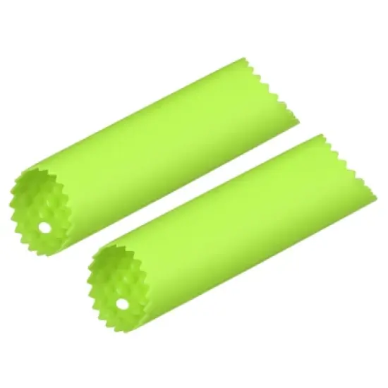 Unique Bargains Kitchen Durable Simple Non-Slip Silicone Skin Remover Garlic Peeler 2 Pcs image {8}