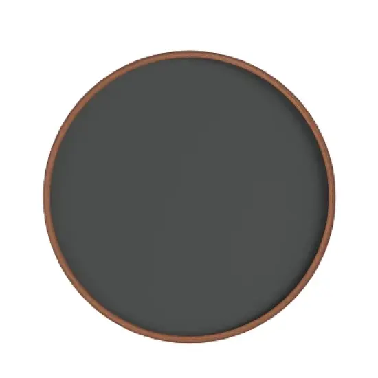 Flash Furniture Canterbury Round Wall Mounted Magnetic Chalkboards for Home or Business with Eraser and Chalk, Set of 2 image {10}
