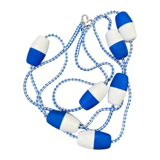 Poolzilla Swimming Pool Safety Rope and Float Kit with Stainless Steel Hooks image {8}