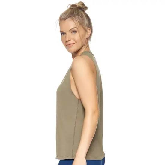 Expert Brand USA-Made Women's Siro&trade; Raw Edge Muscle Tee image {1}