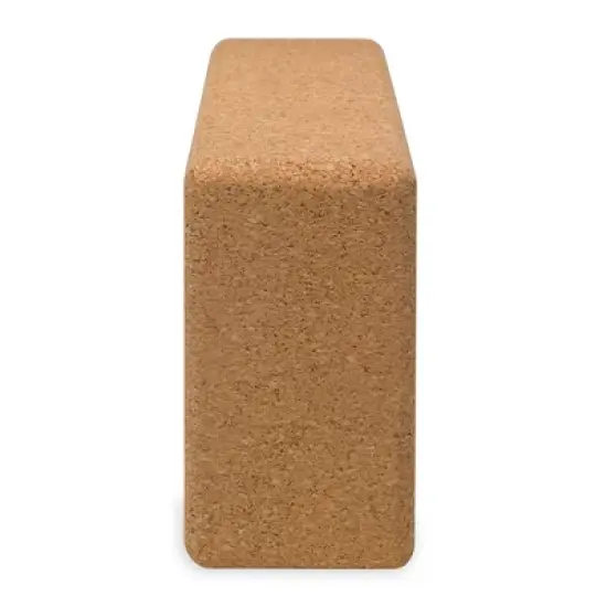 Gaiam Cork Yoga Brick image {1}