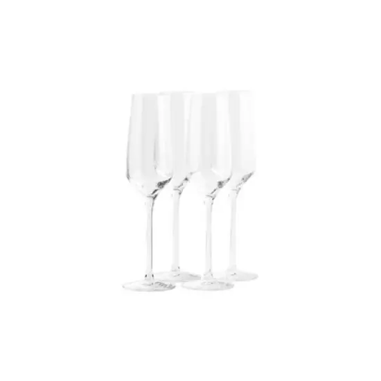 6.8oz 4pk Crystal Experience Champagne Glasses - Stolzle Lausitz image {3}