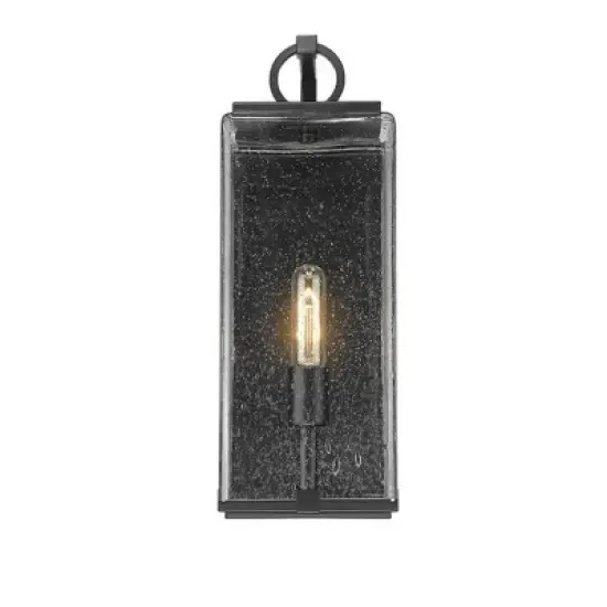 Sana Collection Outdoor Fixture - Black Aluminum, Dimmable, 1 Bulb, 100W, Wet Rated image {1}