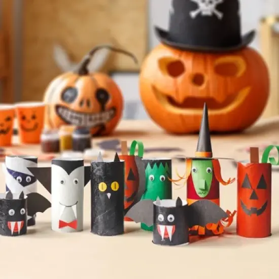 Juvale 24 Pack Cardboard Tubes for Crafts, Empty Toilet Paper Rolls for Classroom, DIY Projects, 1.6 x 4 Inches image {1}