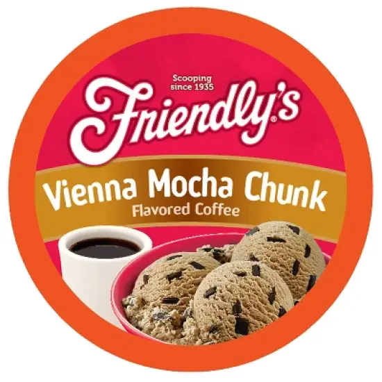 Friendly's Ice Cream Flavored Coffee Pods Keurig 2.0, Vienna Mocha Chunk, 40 Ct image {11}