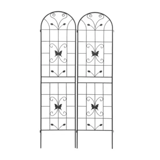 NicBex Cucumber Trellis Plant Trellis, Rustproof Tomato Trellis with Butterfly Pattern Garden Trellis image {4}
