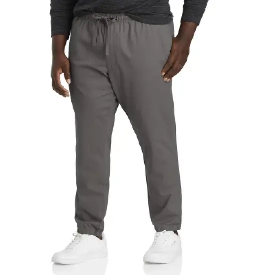 True Nation Twill Joggers - Men's Big and Tall image {5}