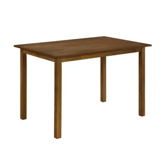 5-Piece Wood Dining Table Set with Upholstered Chairs-ModernLuxe image {5}