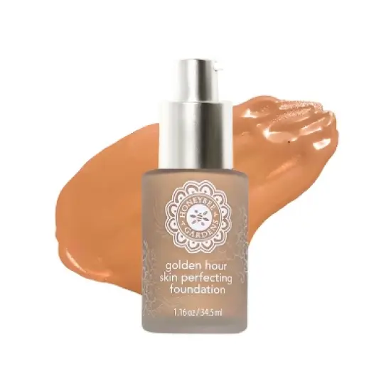 Honeybee Gardens Golden Hour Liquid Foundation, 1.16 fl. oz. image {7}