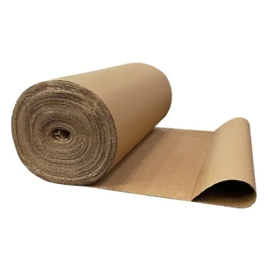 UOFFICE Corrugated Wrap 36" x 250' x 1/8" Thick - B Flute Cardboard Wrap image {3}