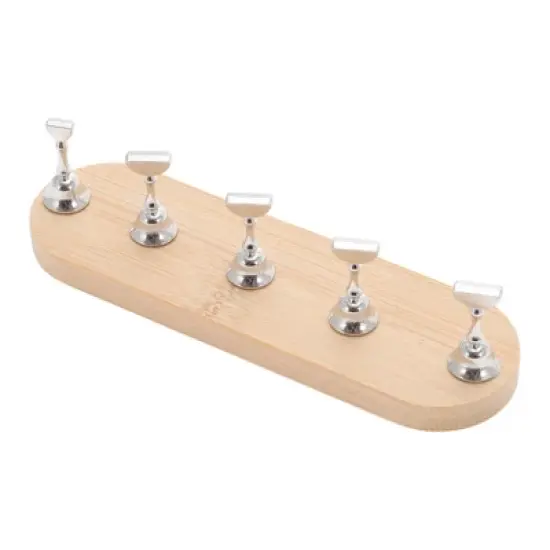 Unique Bargains Oval Nail Display Stand 1 Set image {6}
