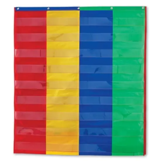 Learning Resources 2 and 4 Column Double-Sided Pocket Chart image {2}