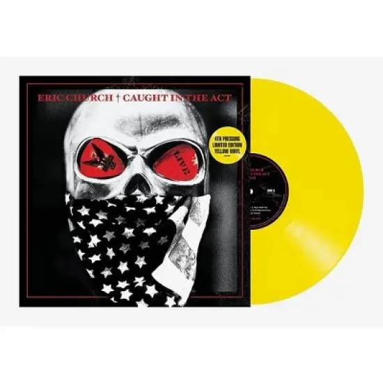 Eric Church - Caught In The Act: Live (Limited Edition Colored Vinyl Yellow) image {1}