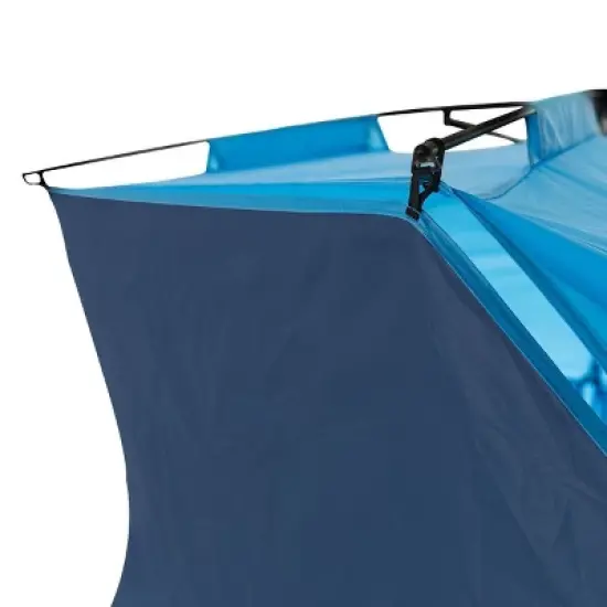 Leedor Outdoor Automatic Pop Up Sun Shade Canopy 4 People Beach Shelter Tent Light Teal Blue image {5}