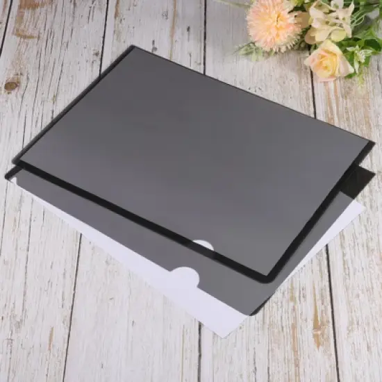 Unique Bargains L-Type A4 Clear Plastic File Folder 24 Pcs image {4}