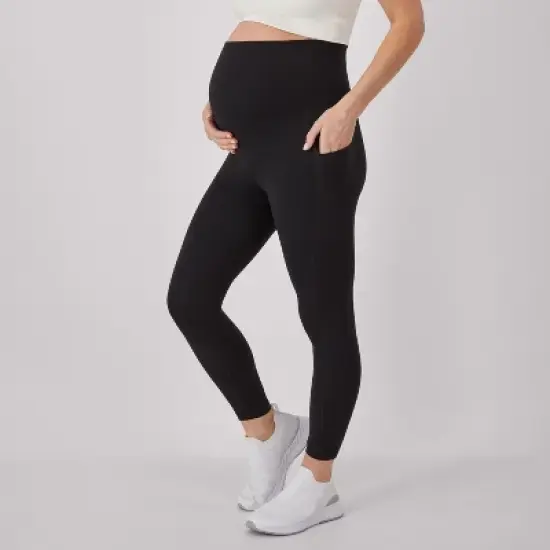 Hanes Maternity Women's Stretch & Recover 7/8 Leggings, 25" Inseam image {8}