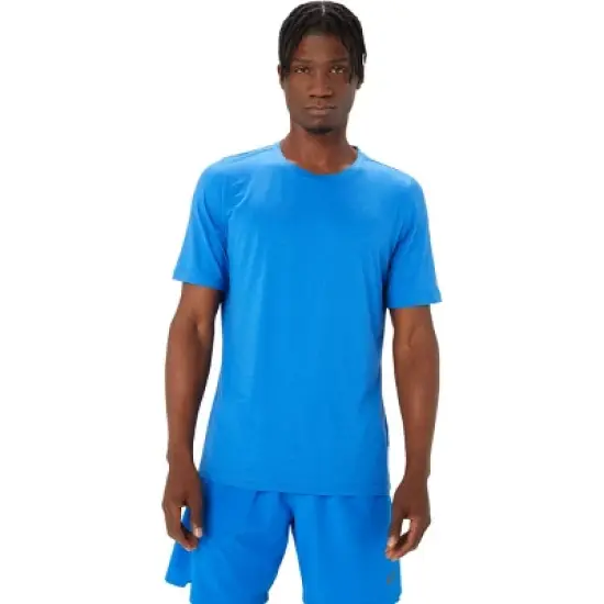 ASICS Men's Short Sleeve HTHR TECH TOP Running Apparel 2011A620 image {11}