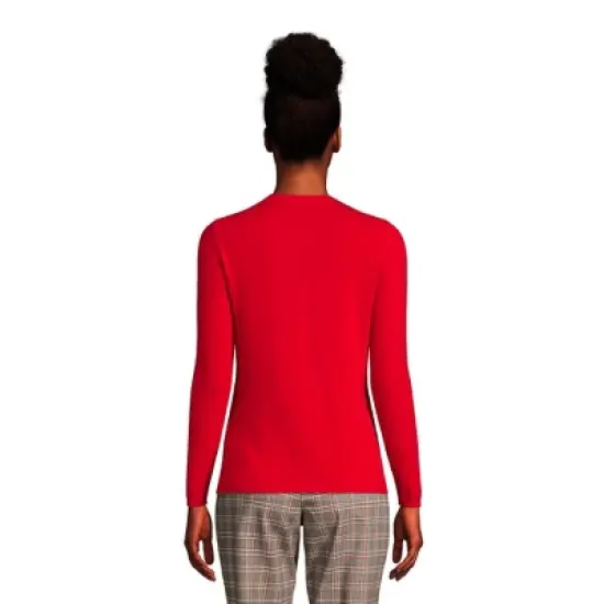 Lands' End Women's Cashmere Cardigan Sweater image {1}