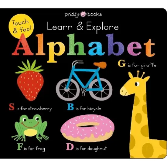Learn & Explore: Alphabet - (Learn and Explore) by  Roger Priddy (Board Book) image {1}