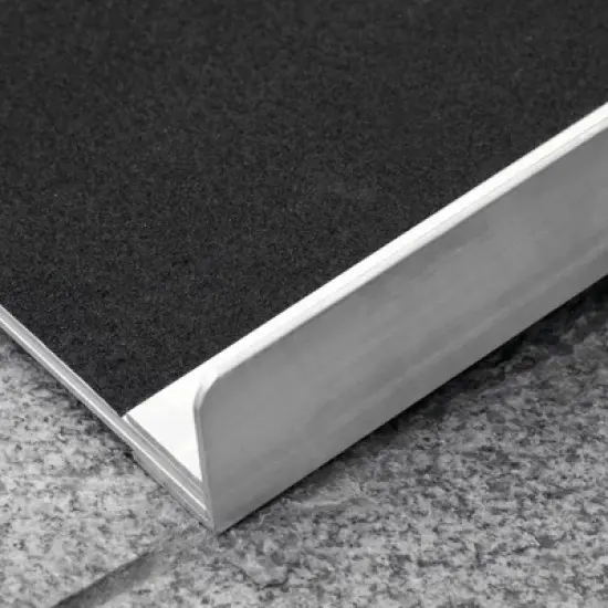 HOMCOM Aluminum Portable Skidproof PVC Folding Wheelchair Ramp, 3' image {5}