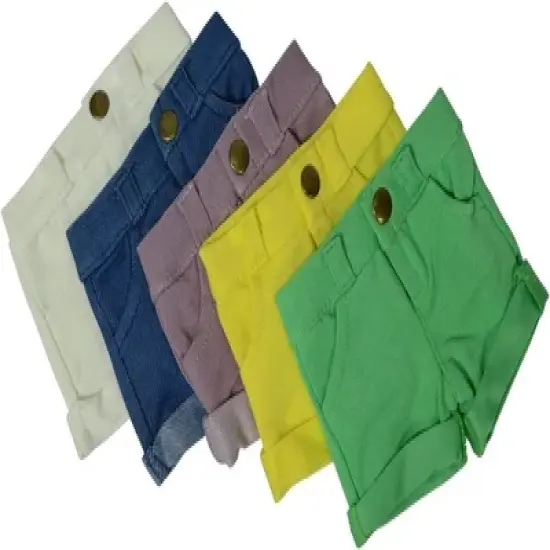 The New York Doll Collection Short Doll Pants Set image {3}