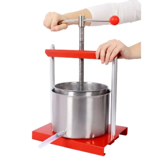 Dexmalle Stainless Steel Barrels Press Machine for Juice image {8}