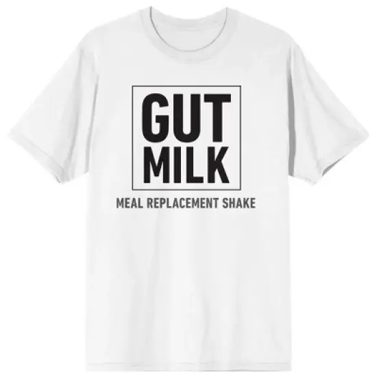 Only Murders In The Building Gut Milk Logo Crew Neck Short Sleeve Women's White T-shirt image {7}