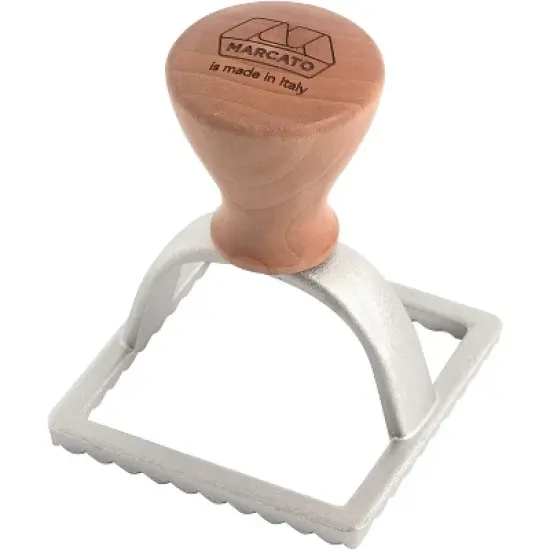 Marcato Classic Ravioli Maker Stamp, Square, 3-Inch image {3}