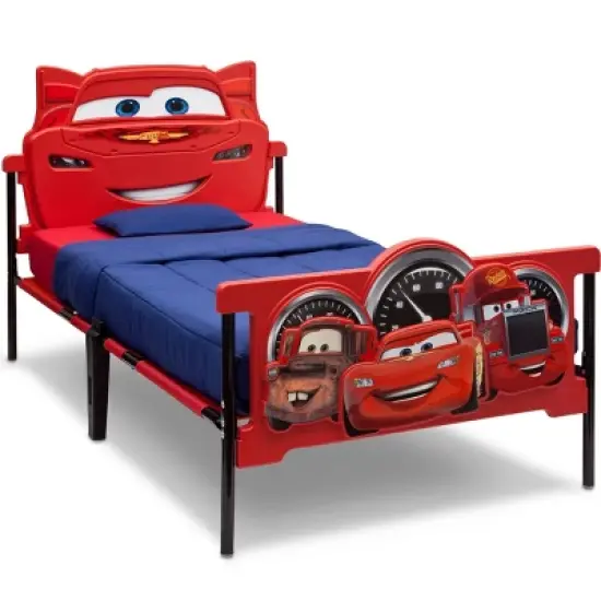 Twin Disney Pixar Cars Plastic 3D Bed - Delta Children image {2}