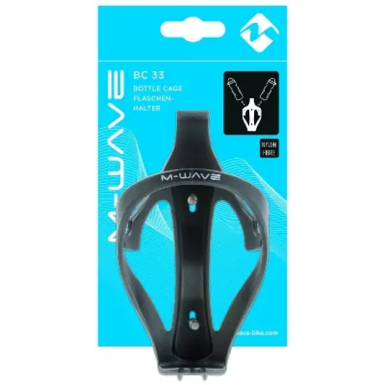 BC 33 gram Water Bottle Cage, Black image {3}