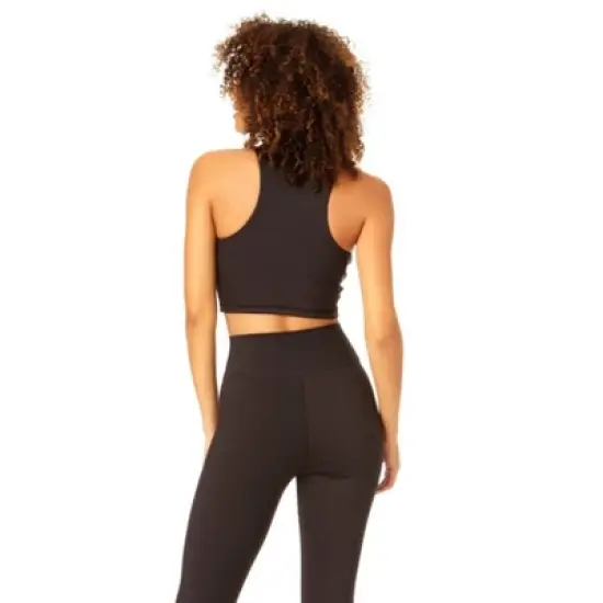 Anne Cole Active - Women's High Neck Crop Top image {1}