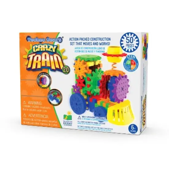 The Learning Journey Techno Gears - Crazy Train 2.0 (50+ pcs) image {1}