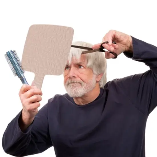 Unique Bargains Square Handheld Mirror 1 Pc image {4}