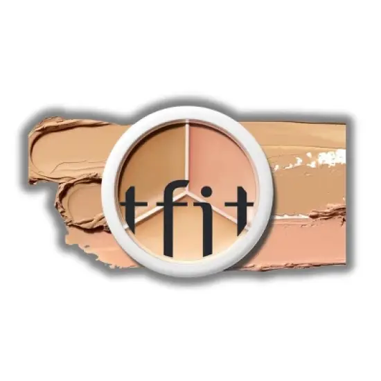 TFIT Cover Up Pro Concealer #02 Warm | High-Pigmented, Full Coverage & Crease-Proof | Korean Concealer for Dark Circles - (0.52 oz) image {5}