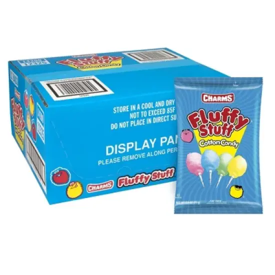 Fluffy Stuff Cotton Candy Bag - 12ct/30oz image {3}