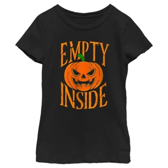 Girl's Lost Gods Halloween Empty Inside T-Shirt image {3}