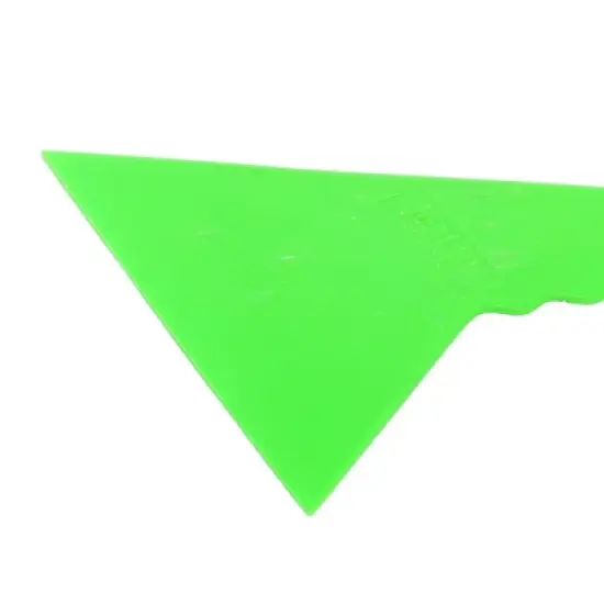 Unique Bargains Auto Window Film Wrap Installation Cleaning Scraper Tinting Tool Green 8" x 4.7" x 0.2" image {2}