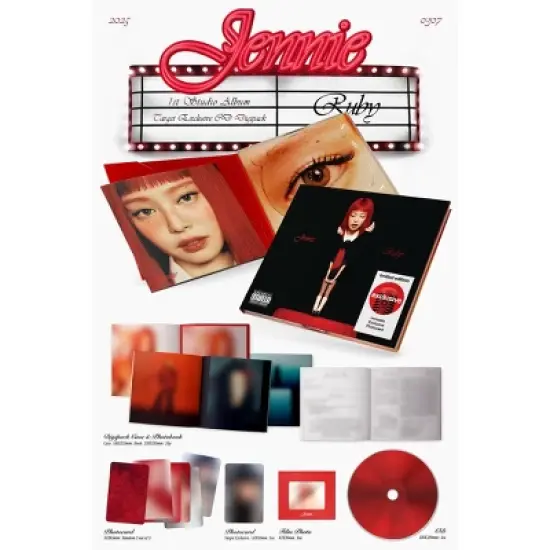JENNIE - Ruby (Target Exclusive, CD) image {1}