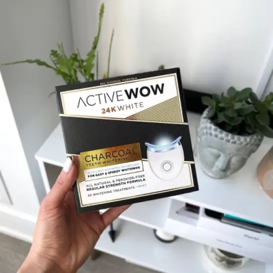 Active Wow White Charcoal Teeth Whitening Kit image {10}