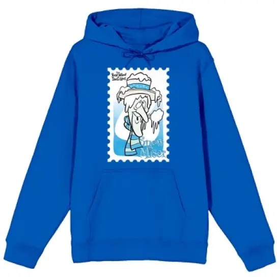 The Year Without Santa Claus "Snow Miser" Men's Royal Blue Graphic Hoodie image {3}