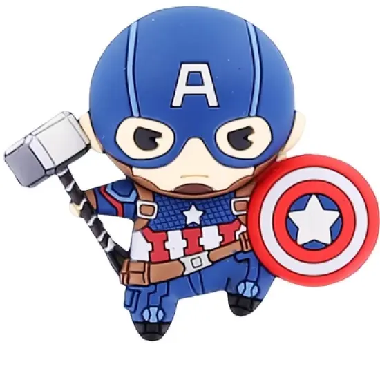 Monogram International Inc. Marvel Captain America 3D Foam Magnet image {3}