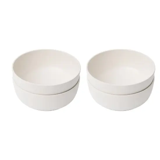 BergHOFF Leo 1Qt Bamboo Soup Bowls, Set of 4 image {1}