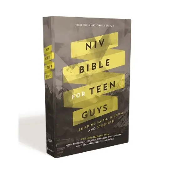 NIV Bible for Teen Guys, Hardcover - by  Zondervan image {1}