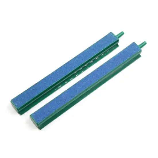 Unique Bargains Airstone Aerator Air Curtain Diffuser Bubble Stone for Aquarium Pump 6.2" 2 Pcs image {4}