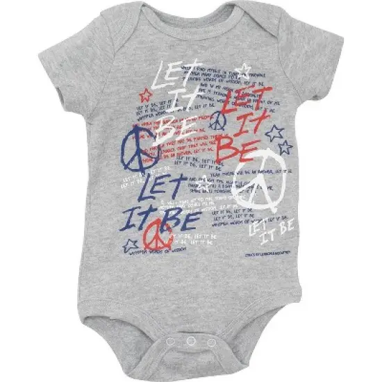 Lyrics by Lennon and McCartney Baby Boys 5 Pack Short Sleeve Bodysuit  image {3}