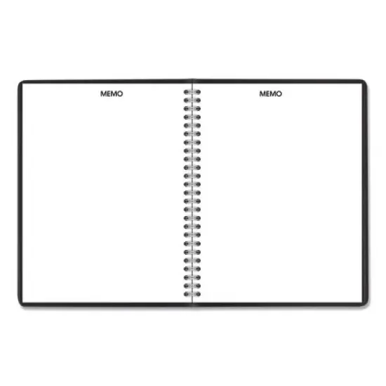 DayMinder Monthly Planner with Notes Column, Ruled Blocks, 8.75 x 7, Black Cover, 12-Month (Jan to Dec): 2026 image {5}