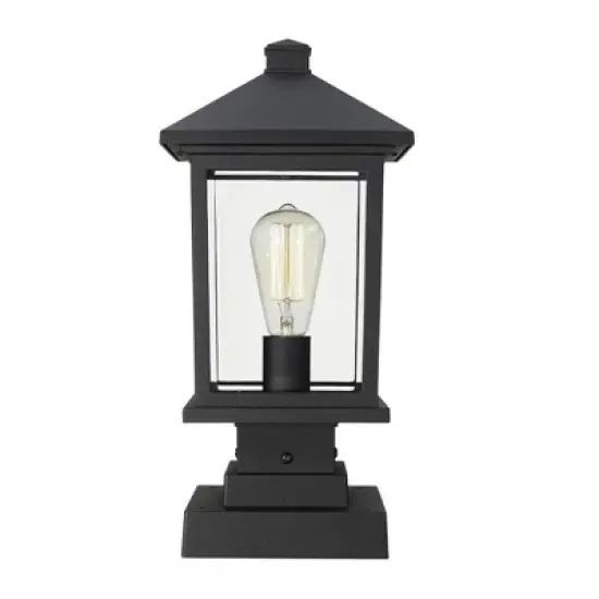Z-Lite Portland 1 - Light Lantern in  Black image {1}