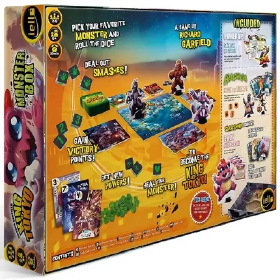 IELLO King of Tokyo: All in One Monster Box Strategy Board Game with Expansions, 2-6 Players, Ages 8+ image {2}
