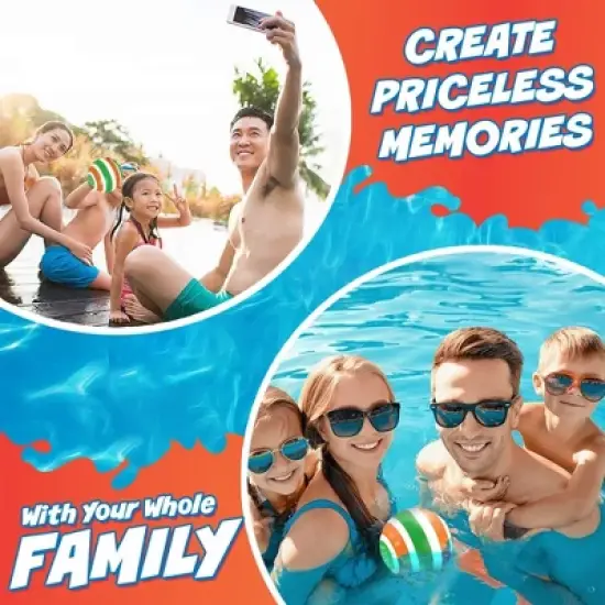 Activ Life The Ultimate Pool Ball - Fill It with Water to Play Underwater Games! Best Pool Toys for Kids image {4}